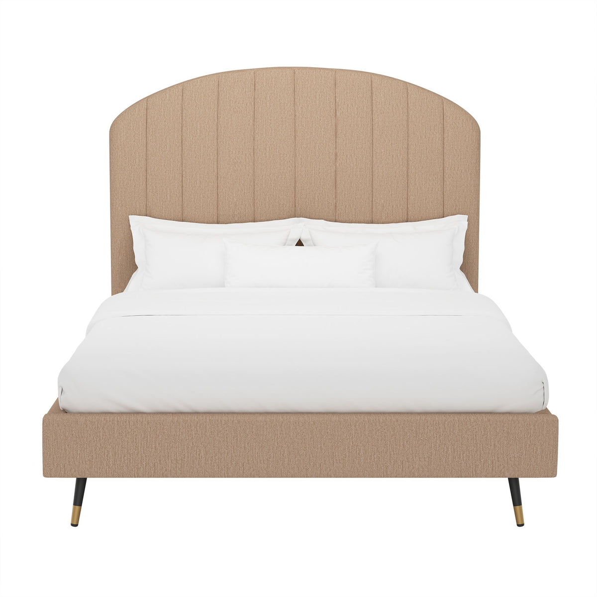 Liraine - Arched Channel Upholstered Bed