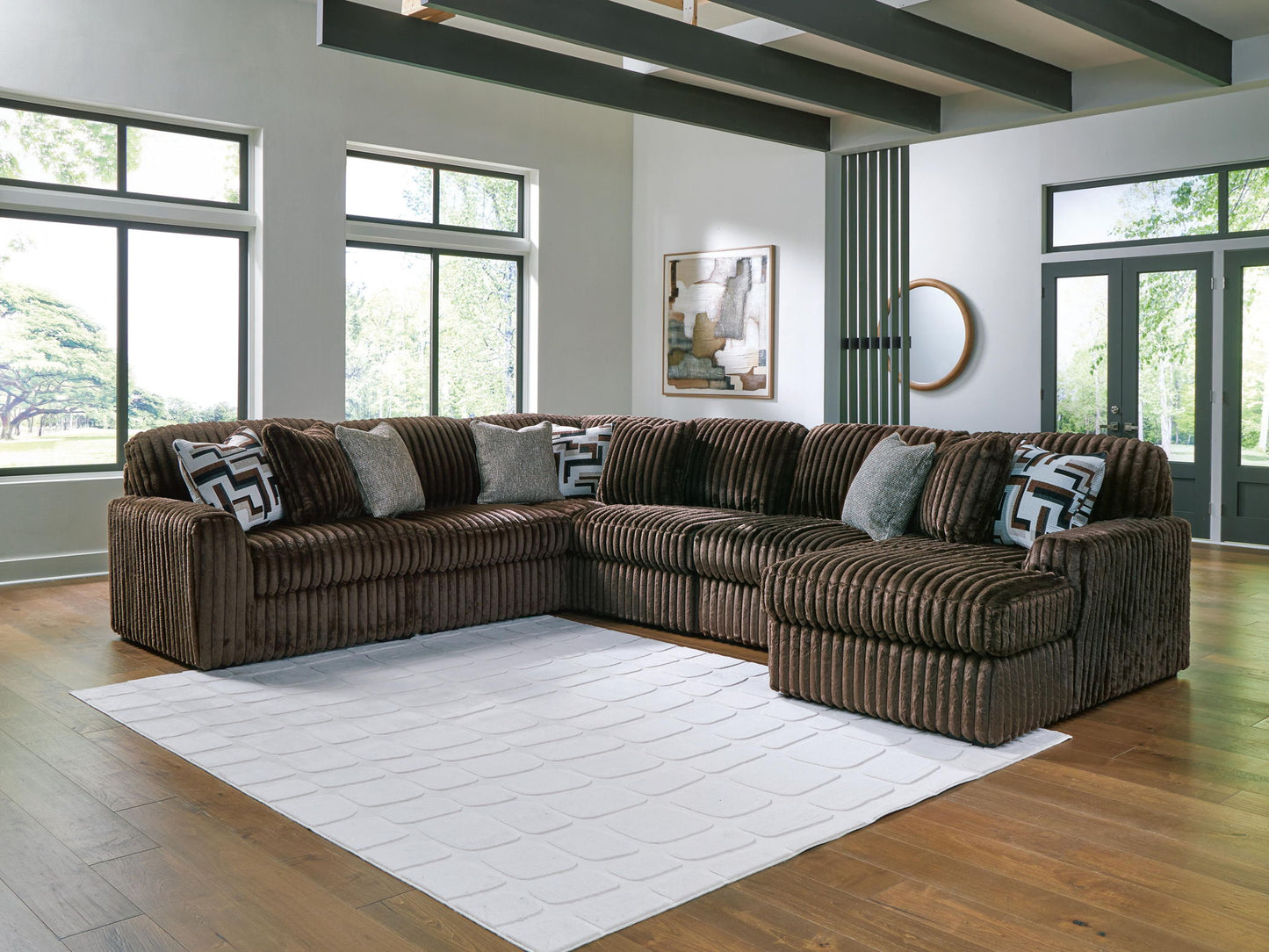 Midnight-Madness - Sectional - Chocolate