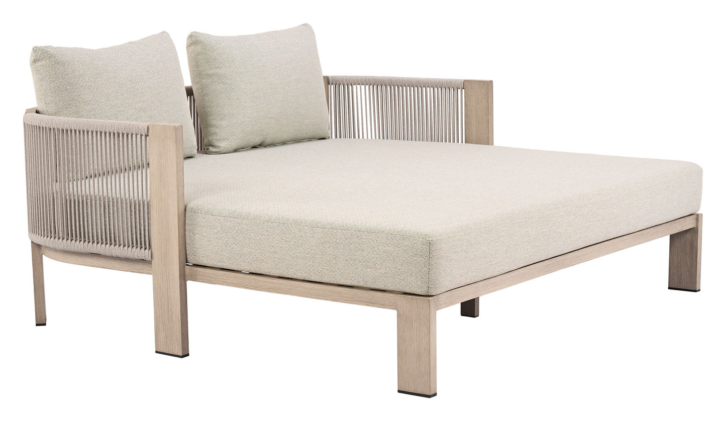 Sunlit Springs - Daybed - Green / Light Brown