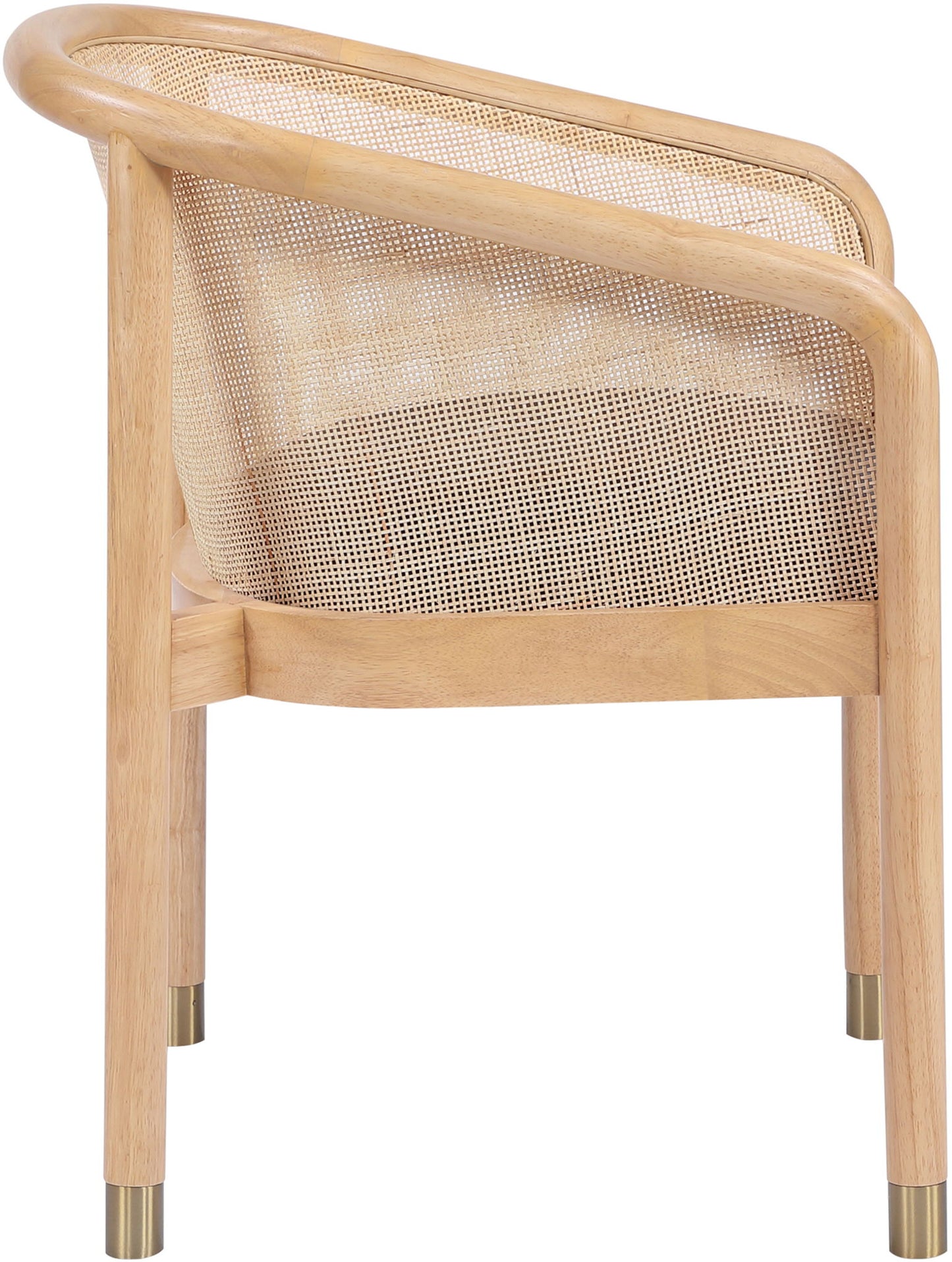 Sylvan - Vegan Leather Dining Chair (Set of 2) - Natural Frame