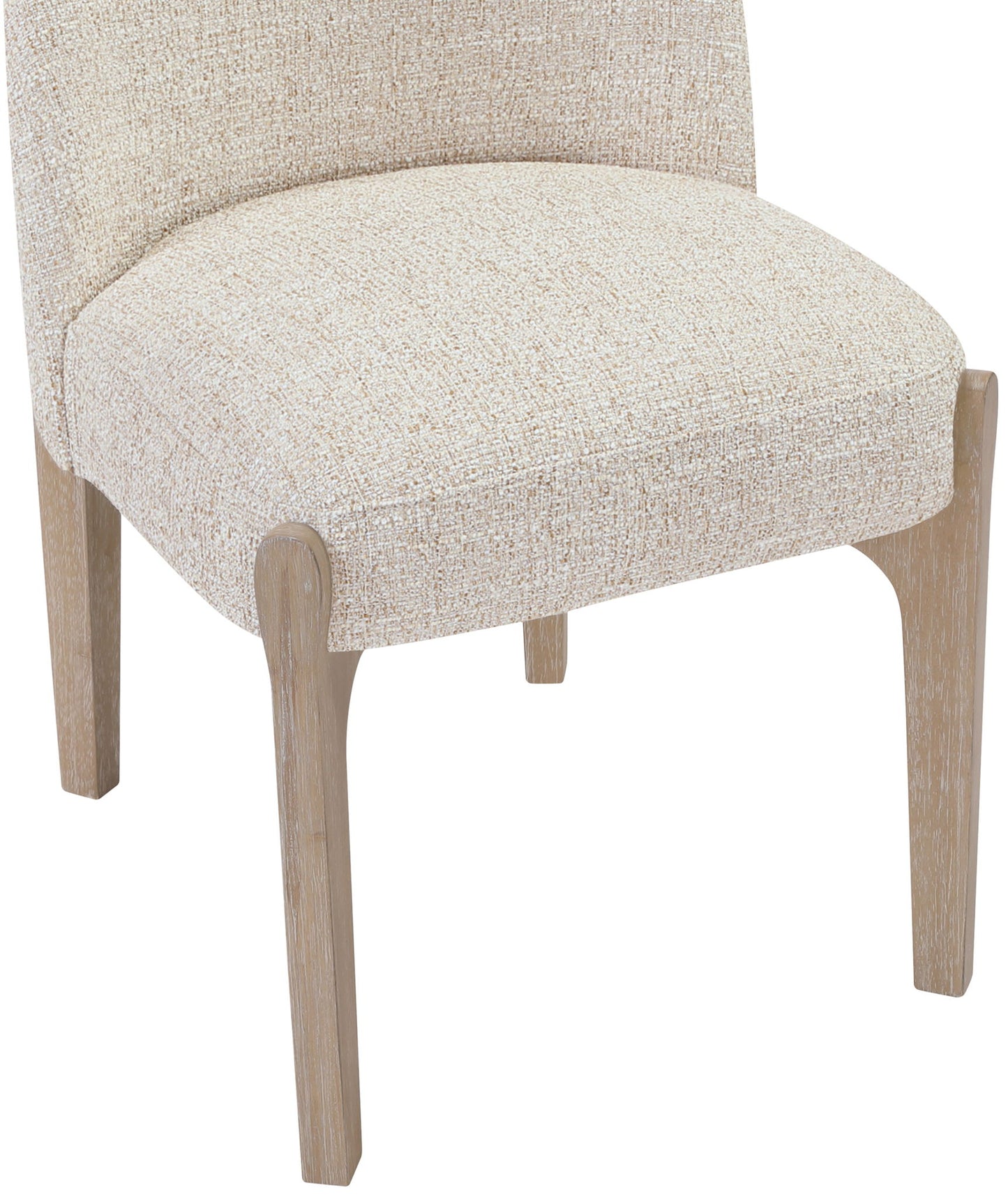 Torino - Upholstered Dining Chair With Brushed Natural Base (Set of 2)