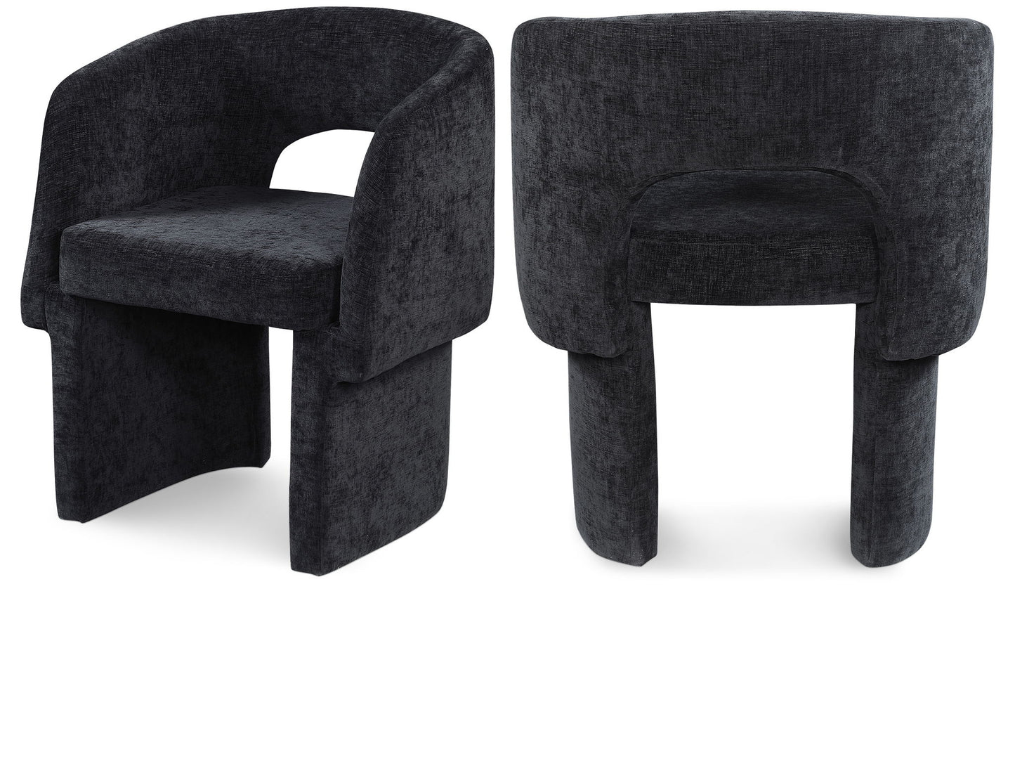 Emmet - Chenille Dining Chair / Accent Chair