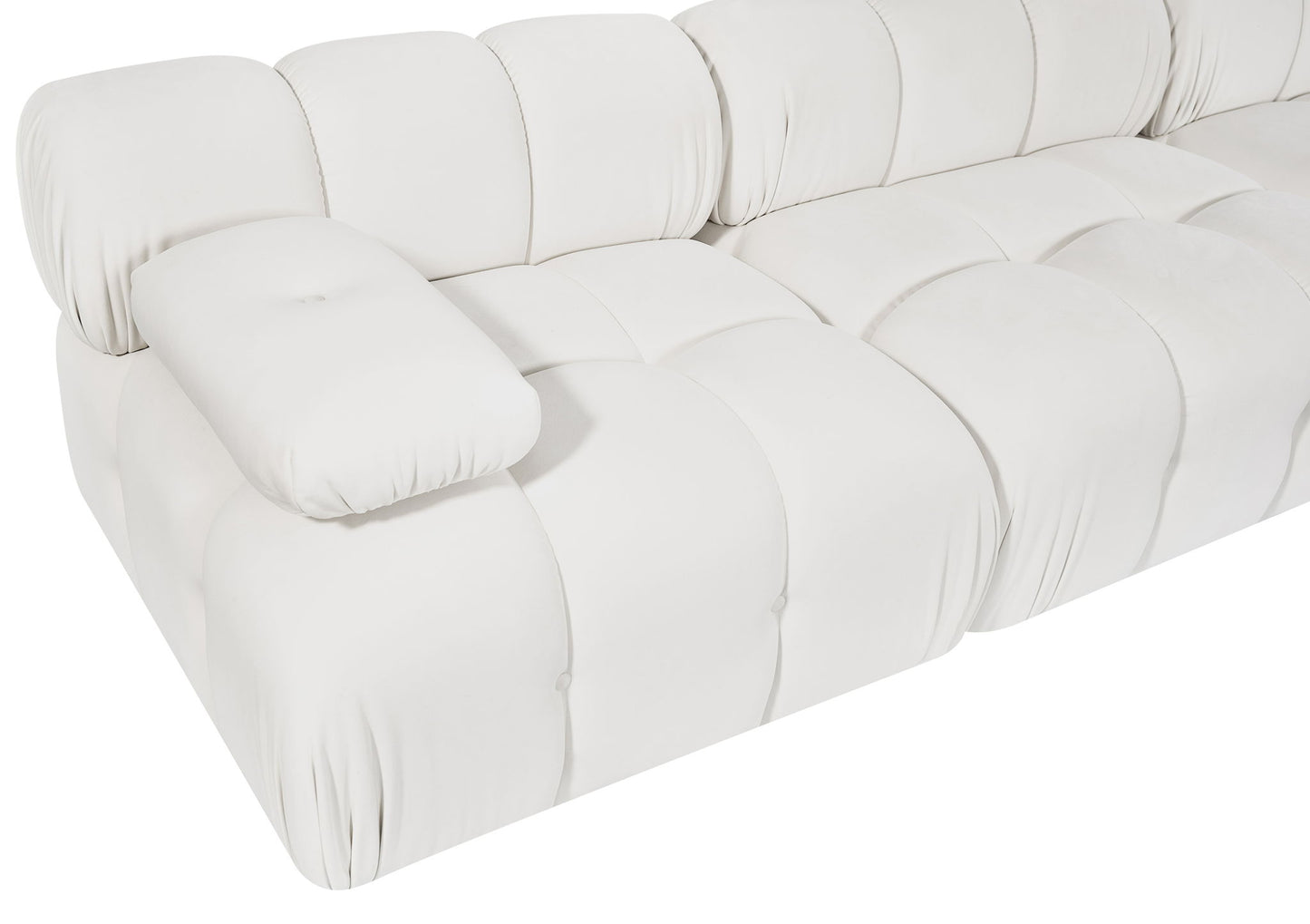 Orin - Velvet 4 Piece Modular Sofa