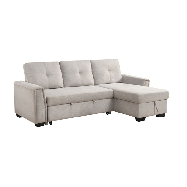 Convene 2-Piece Sectional with Reversible Chaise and Pull-out Bed