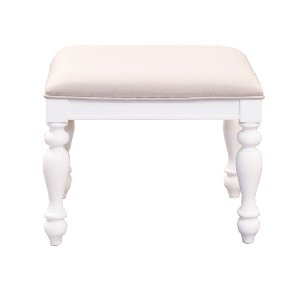 Summer House - Vanity Stool - Oyster White