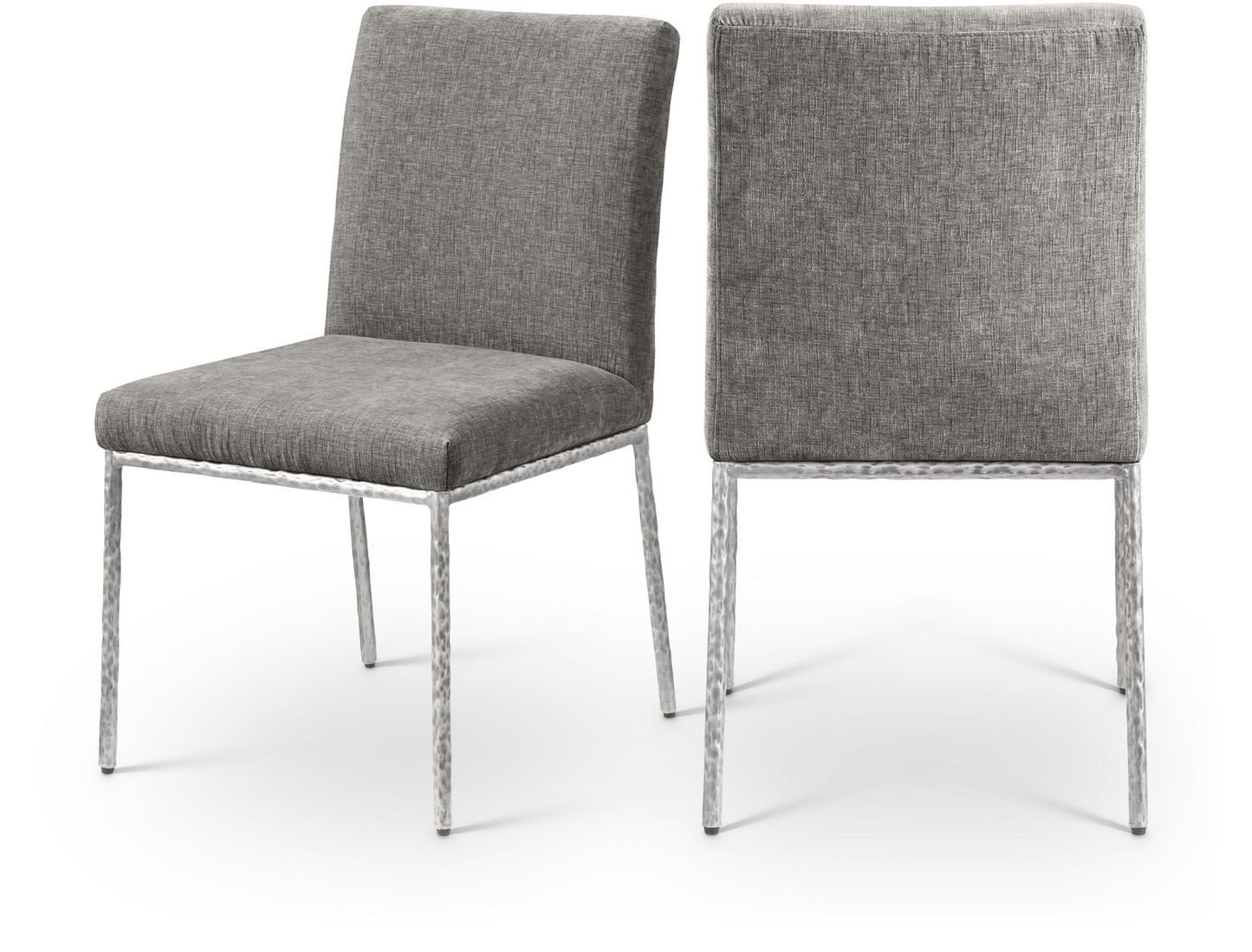 Reeves - Dining Side Chair (Set of 2) - Silver Base