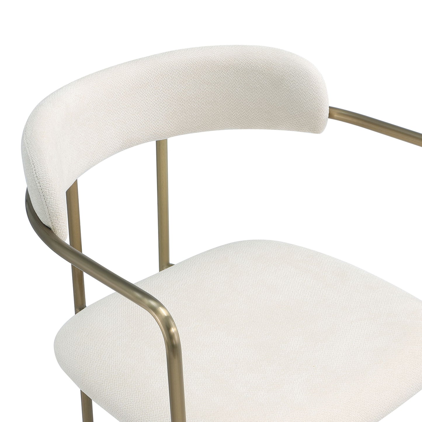 Manhattan Serene - Metal Upholstered Dining Chair