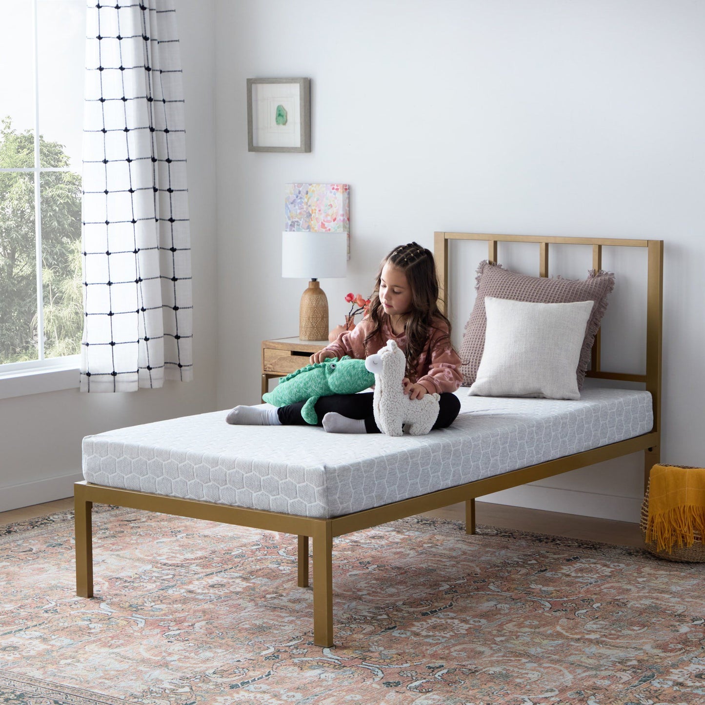 Weekender - 6" Gel Memory Foam Mattress With Waterproof Cover - Twin