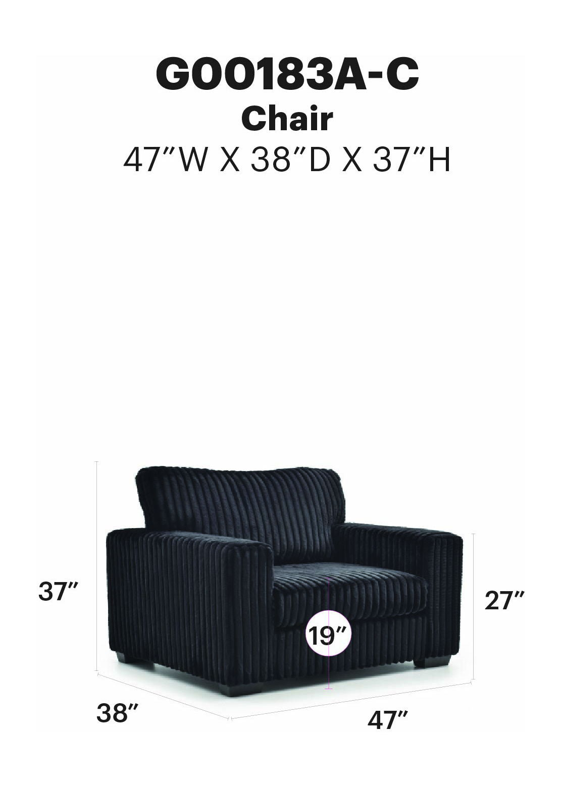 Glory Furniture - Teddy - Chair