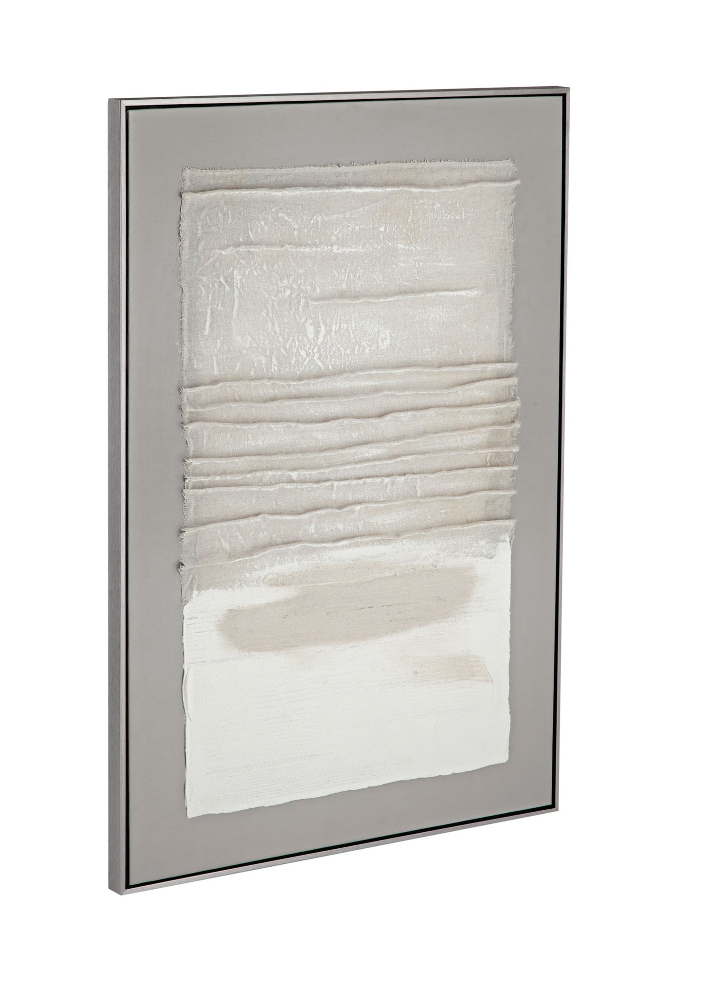 Zole II Framed Canvas - Gray