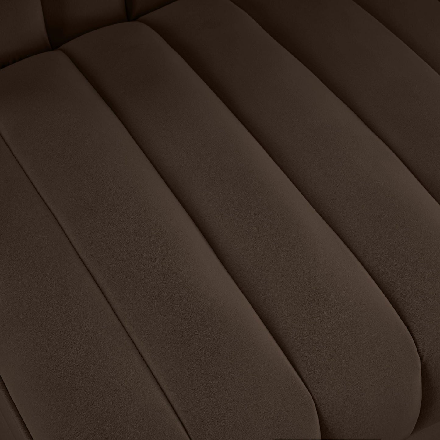 Rummi - Velvet Performance Fabric Upholstered Modular Armless Chair