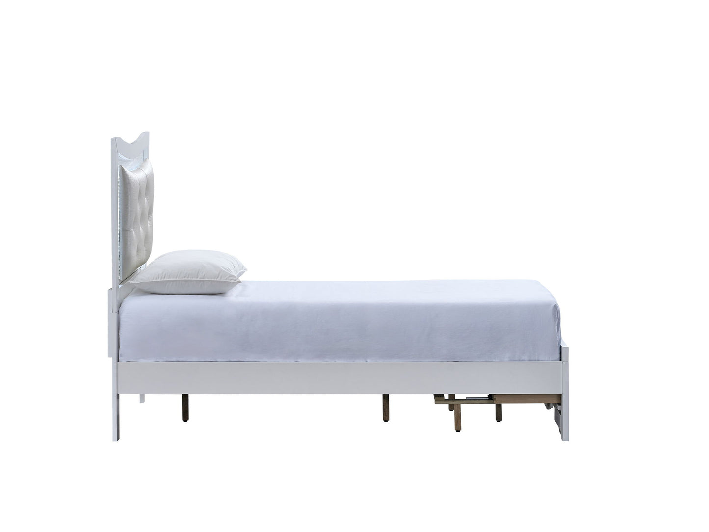 Glory Furniture - Lorana - Storage Bed With Upholstered Headboard