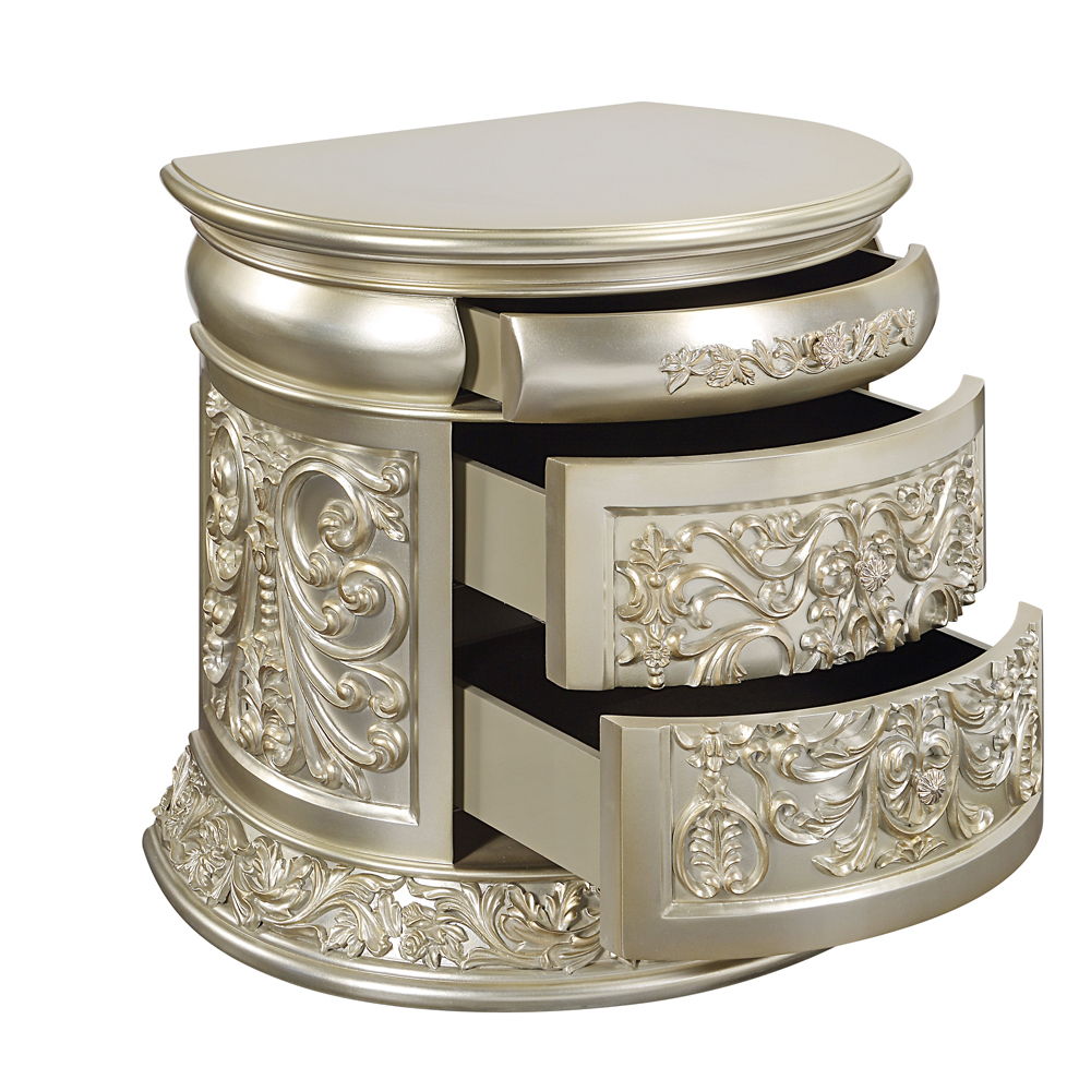 Sorina - Nightstand - Antique Gold