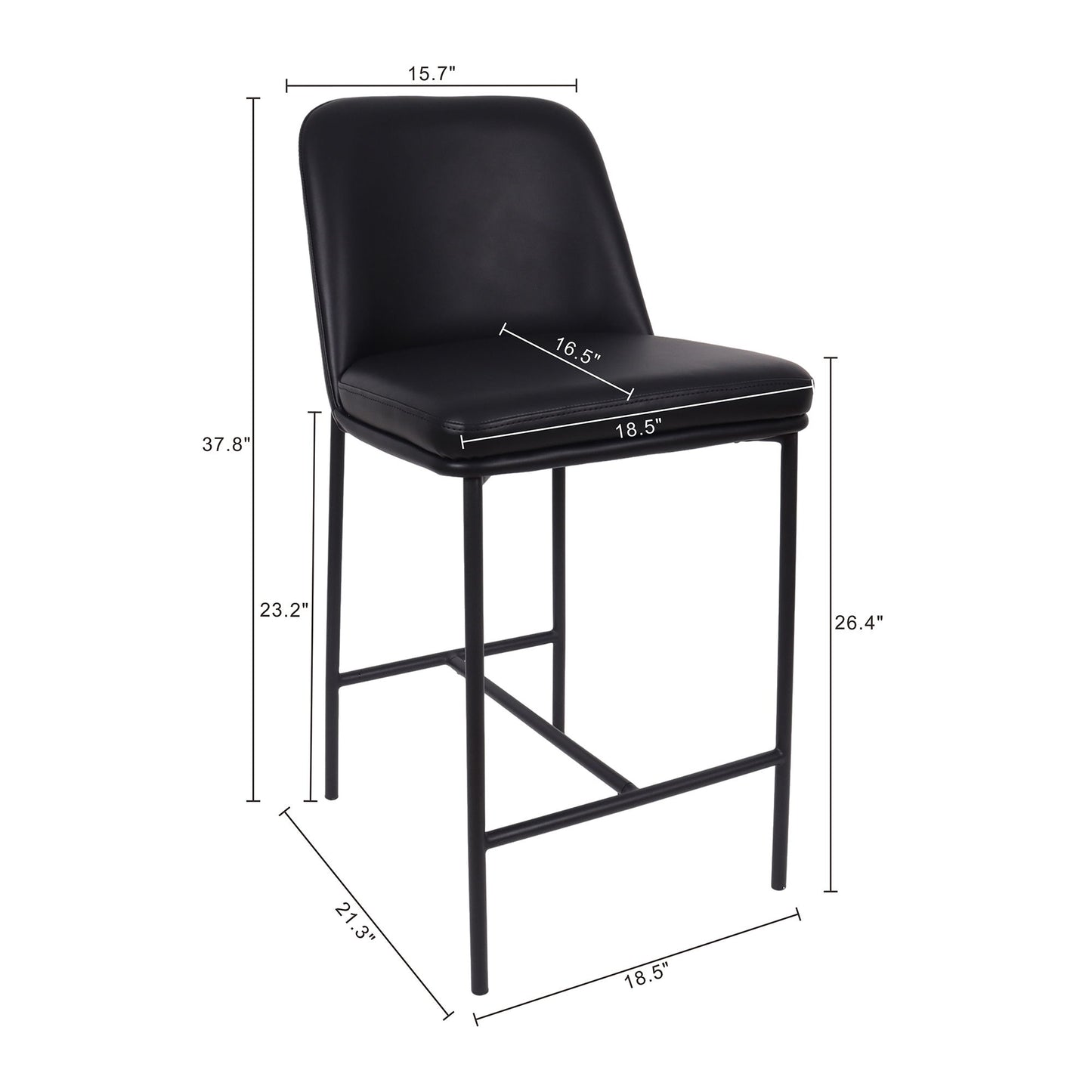 Manhattan Loft - Counter Stool (Set of 2)