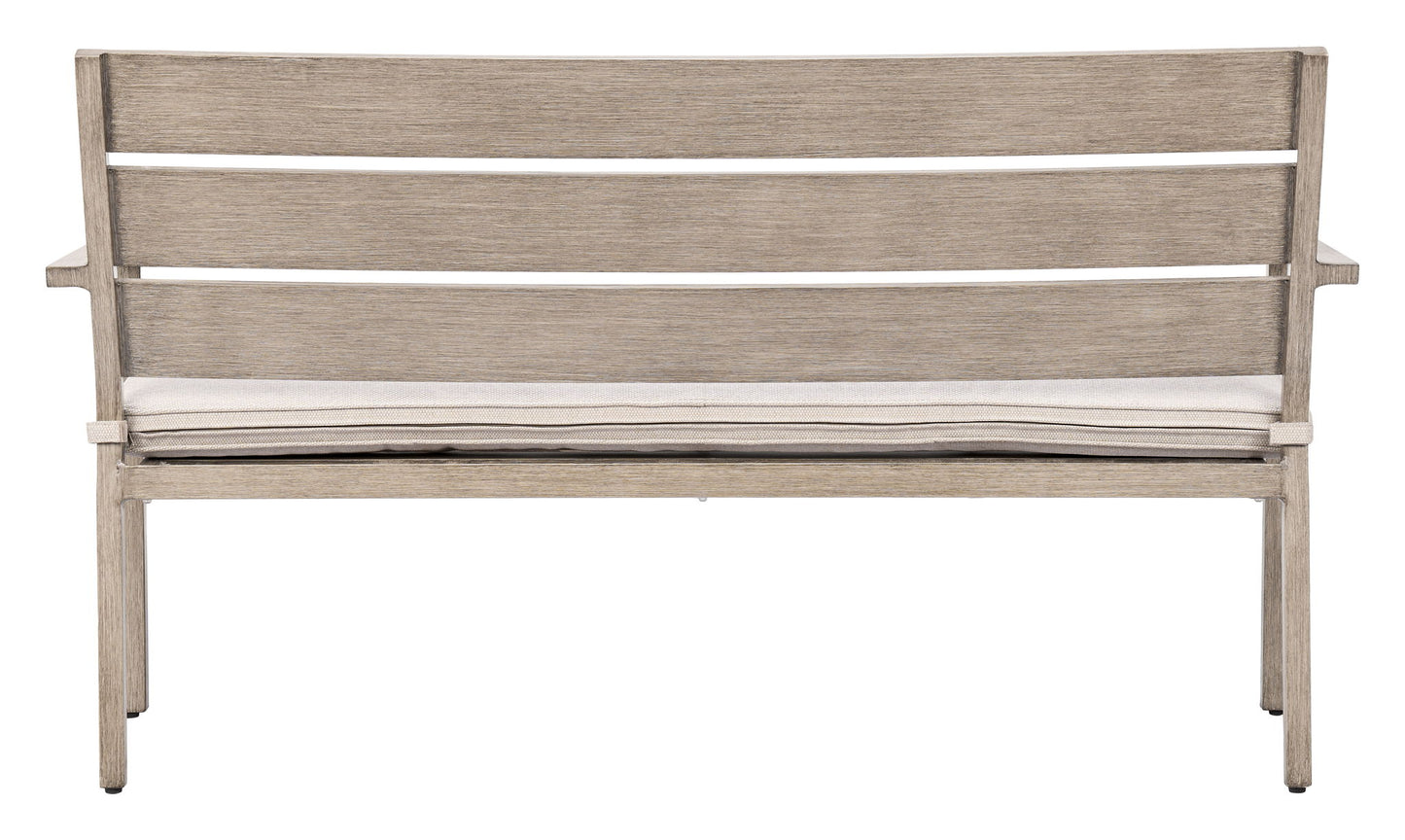 Reefline - Bench (Set of 2) - Gray / Light Brown