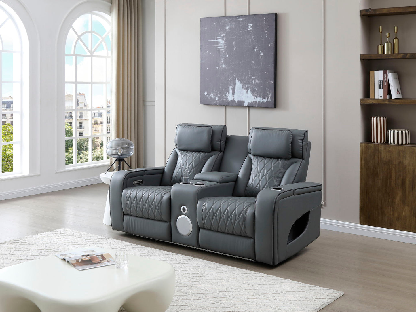 Glory Furniture - Lumin - Reclining Loveseat