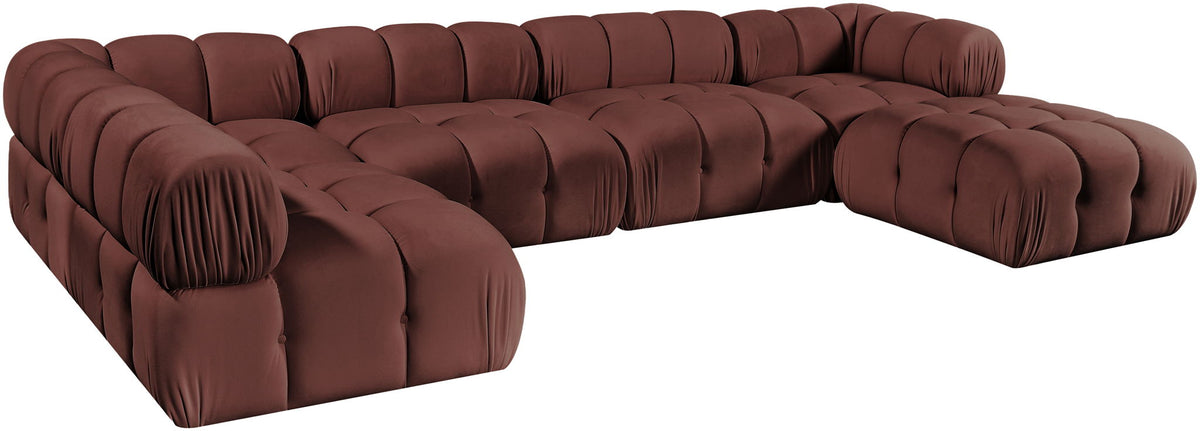 Orin - 6 Piece Modular Sectional (3 Modular Chairs, 2 Corner Chairs & Ottoman)