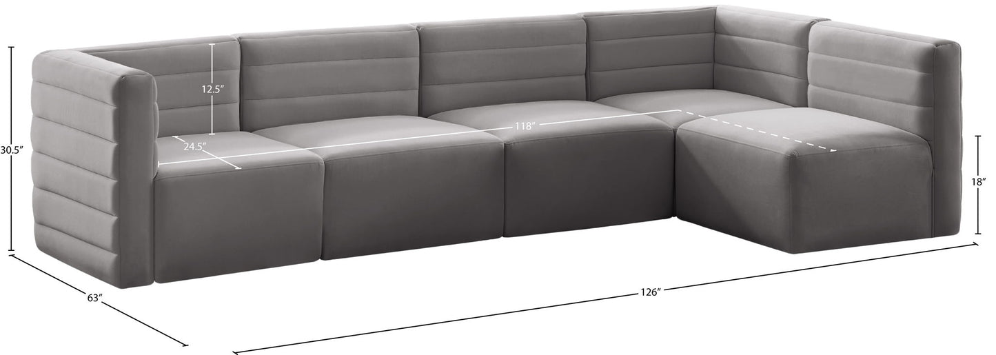 Quincy - 5 Piece Modular Sectional