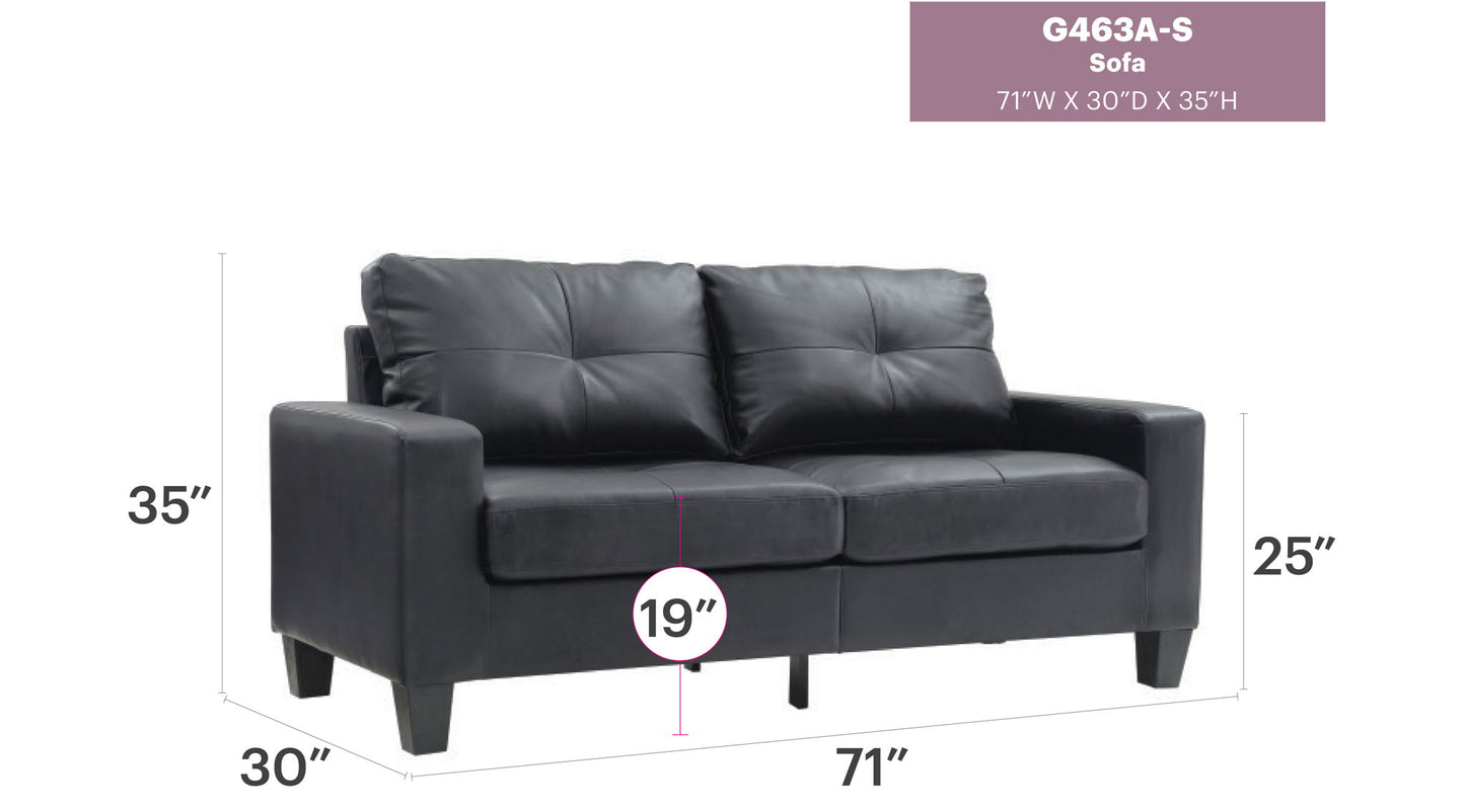 Glory Furniture - Newbury - Fabric Sofa
