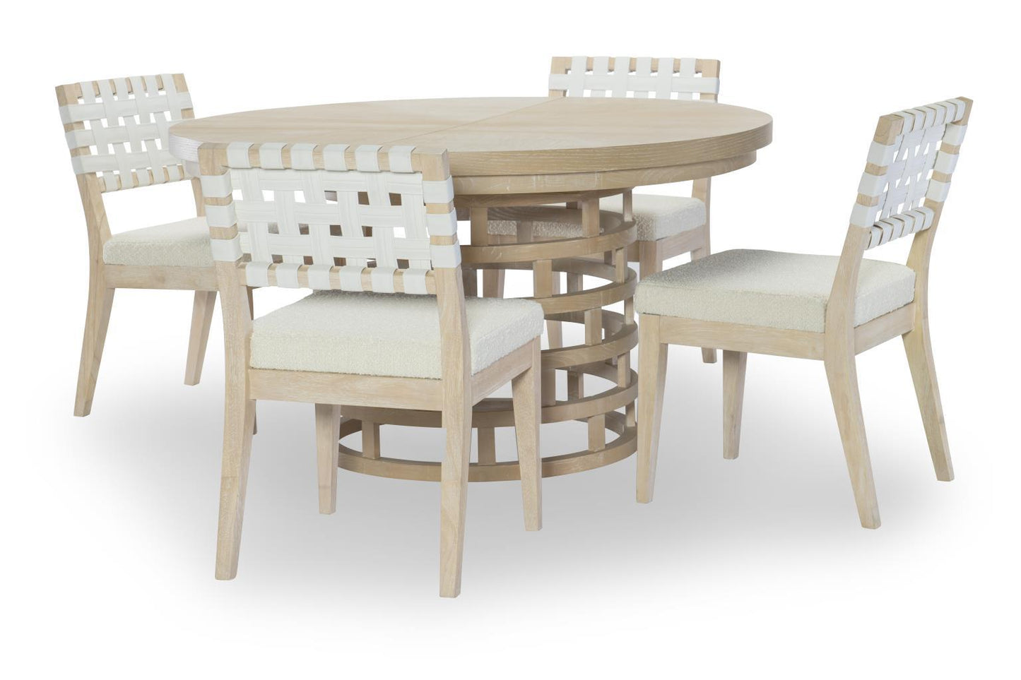 Biscayne - Round Table - Malabar With Alabaster Fronts