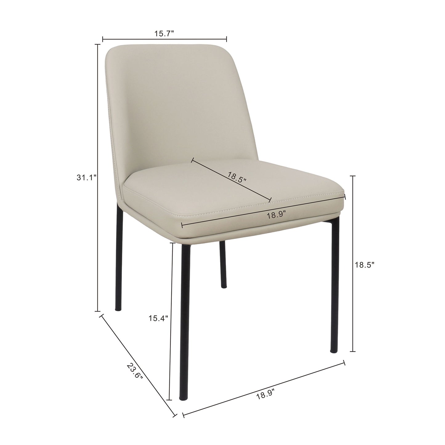 Manhattan Loft - Side Chair (Set of 2)