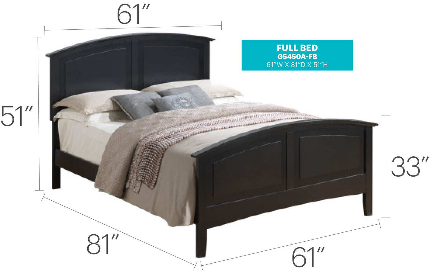 Glory Furniture - Hammond - Bed