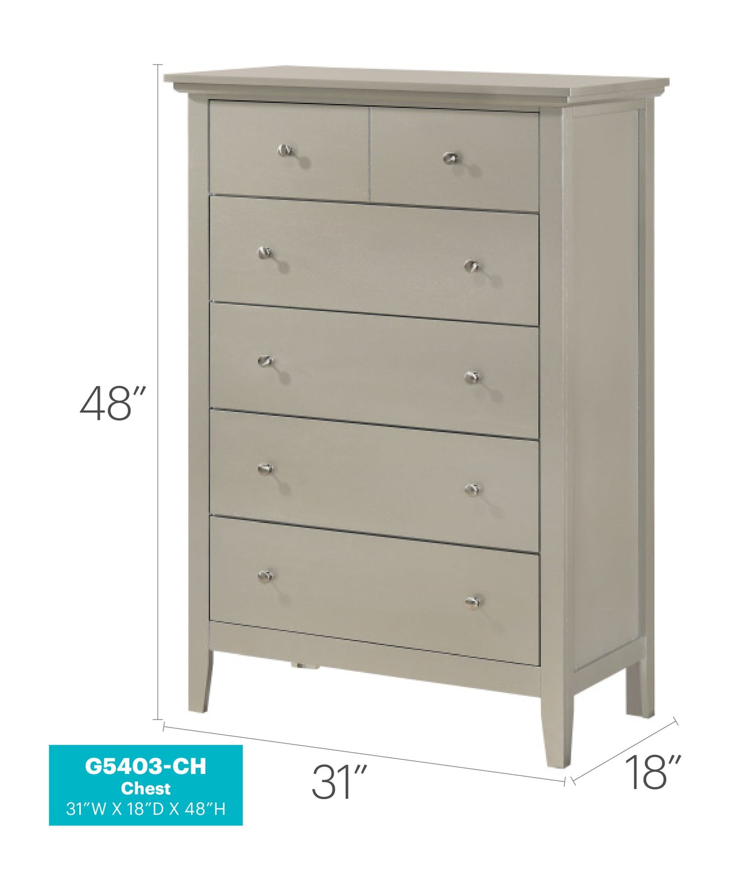 Glory Furniture - Hammond - Chest