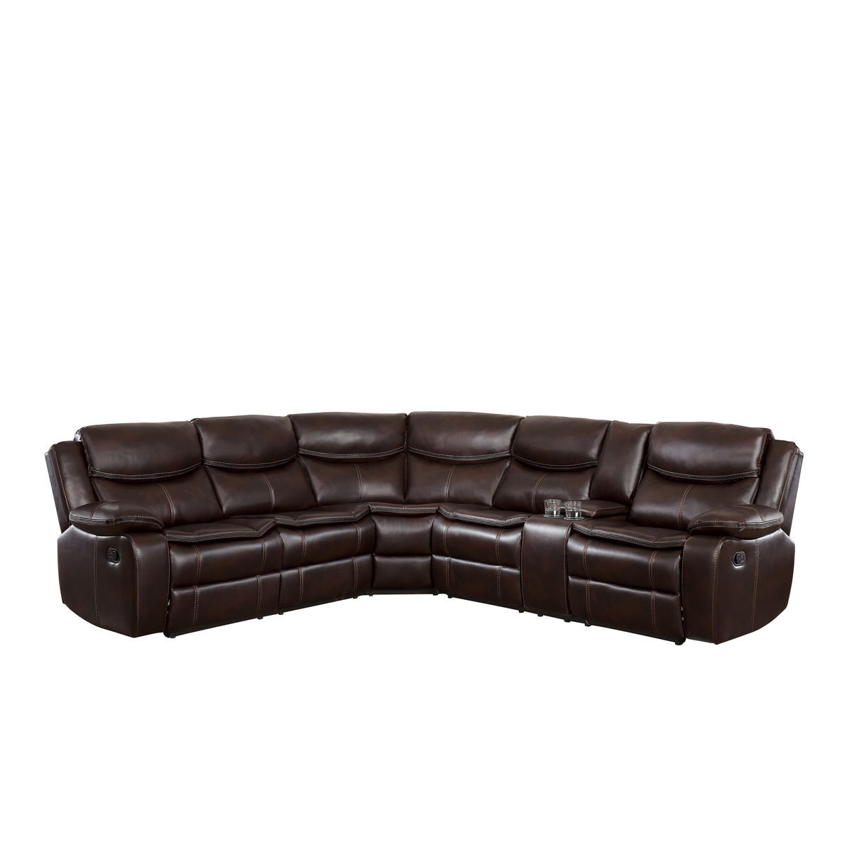 Bastrop 3-Piece Sectional with Right Console