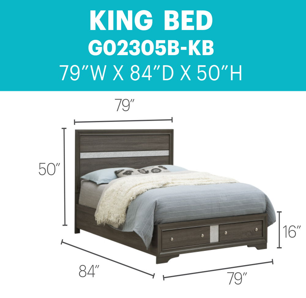 Glory Furniture - Madrid - Bed