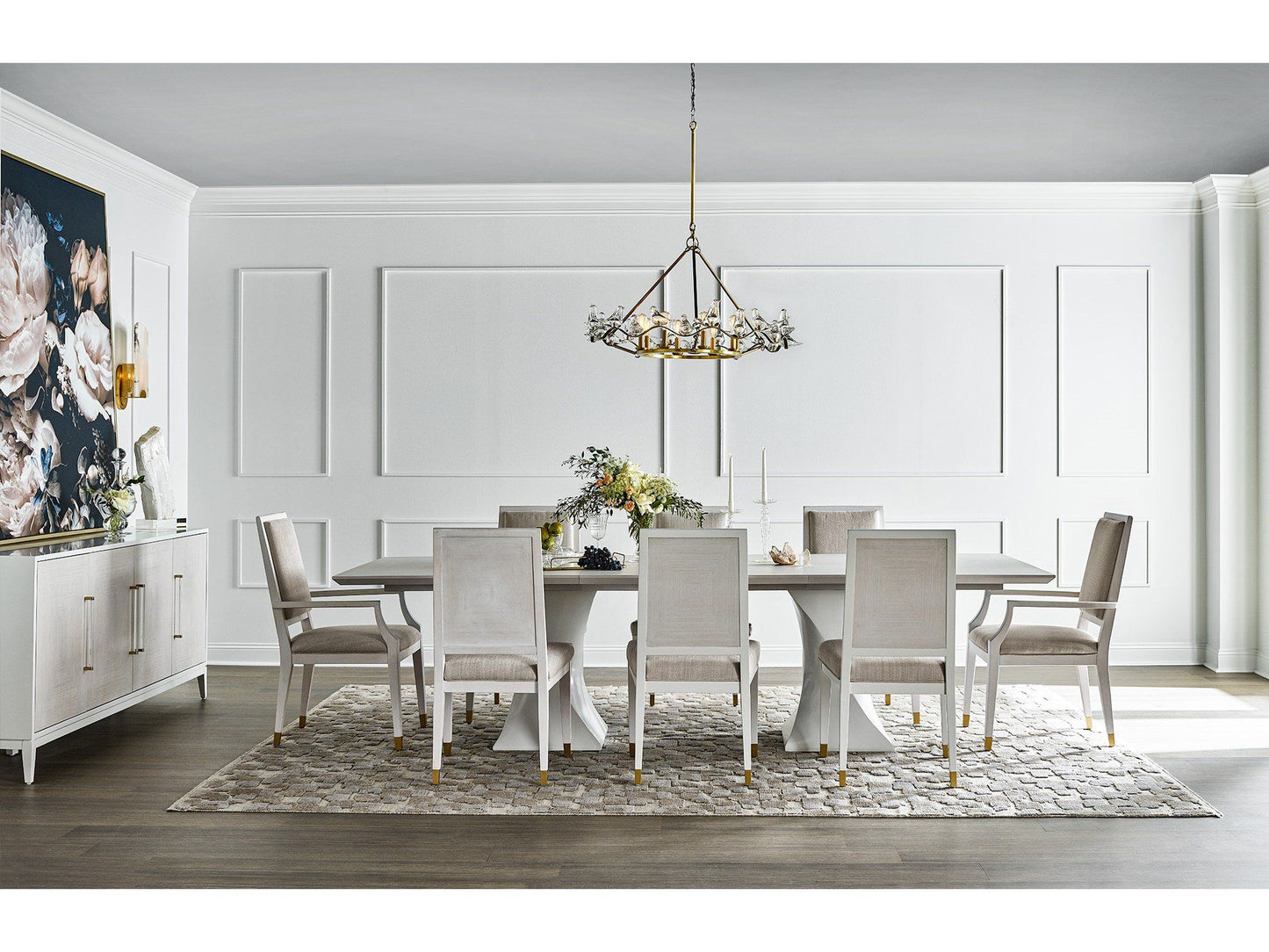 Love. Joy. Bliss.-Miranda Kerr Home - Love Joy Bliss Side Chair (Set of 2) - Beige