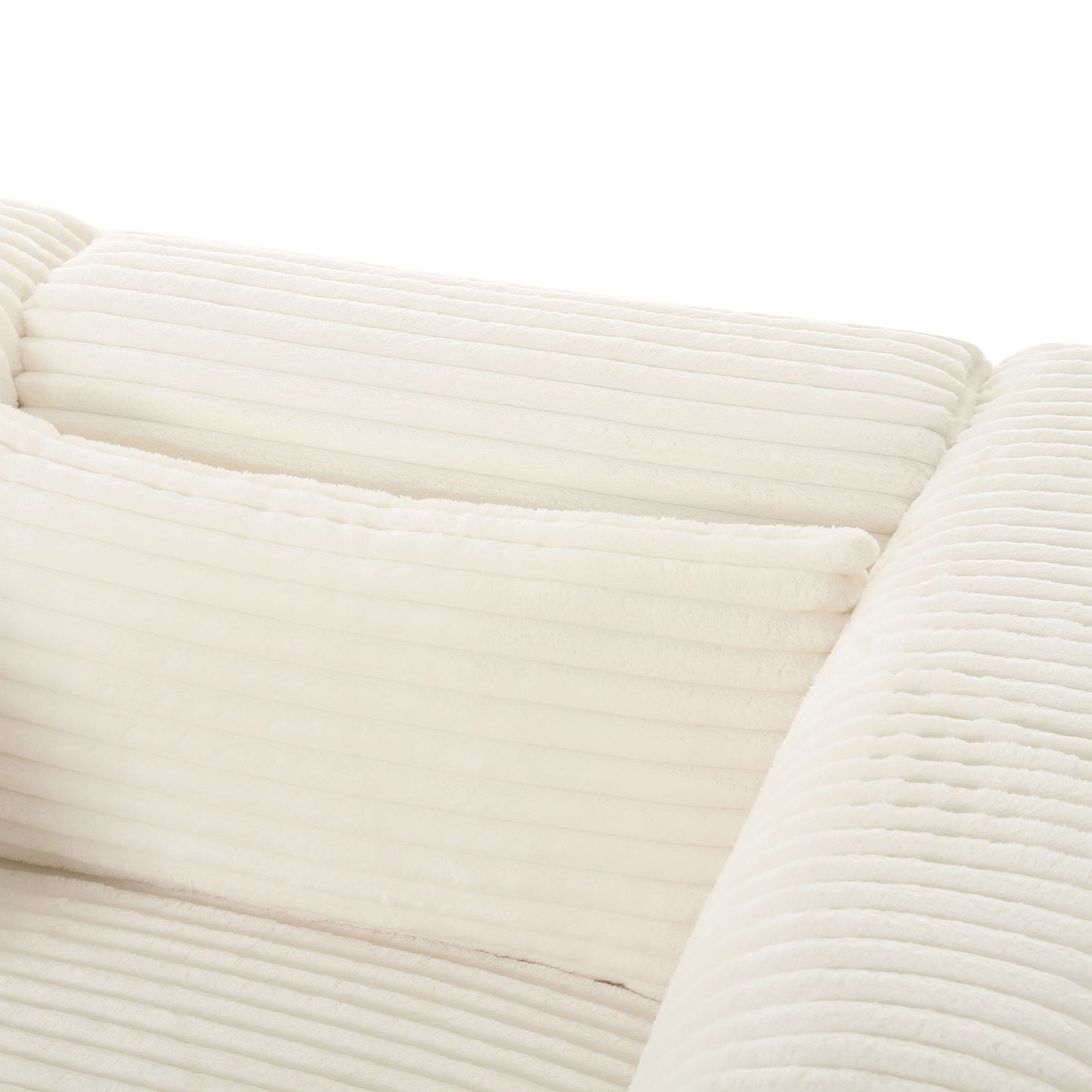 Tarra - Fluffy Oversized Corduroy Modular Sofa