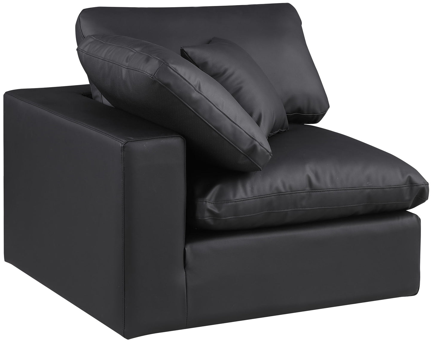 Comfy - Faux Leather Corner Chair