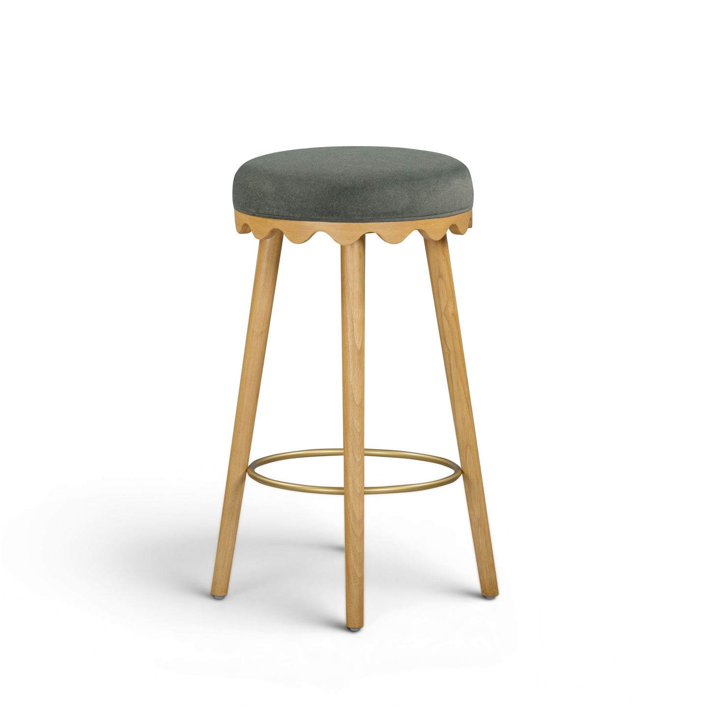Oodle - Performance Vegan Mohair Stool
