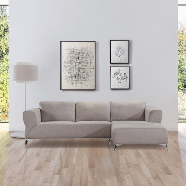 Josiah - Sectional Sofa - Sand Fabric