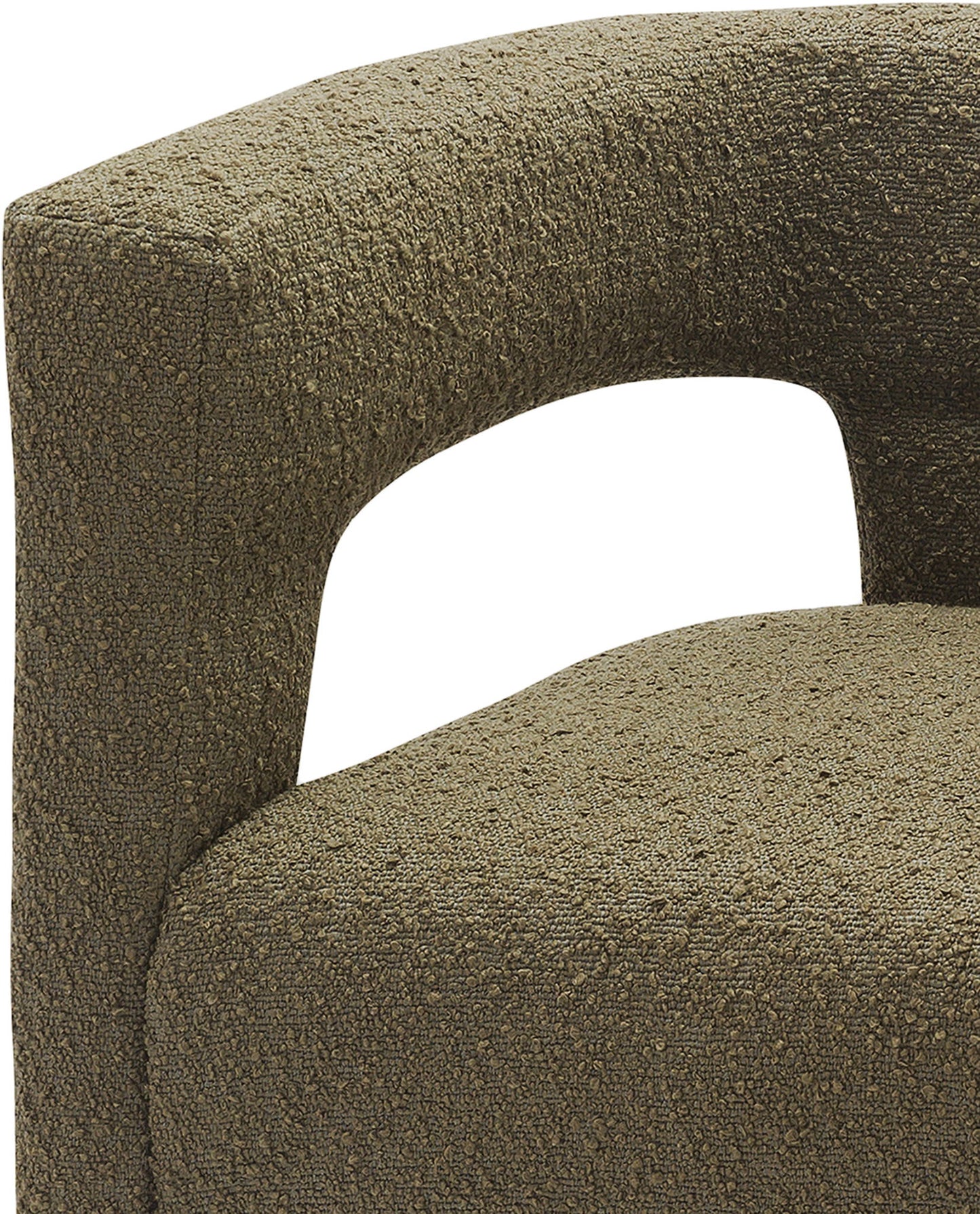 Athena - Boucle Fabric Dining Chair