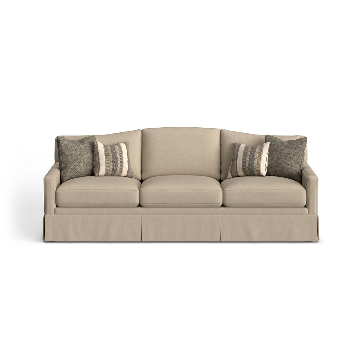 Lottie - Fabric Sofa With Skirt Trim