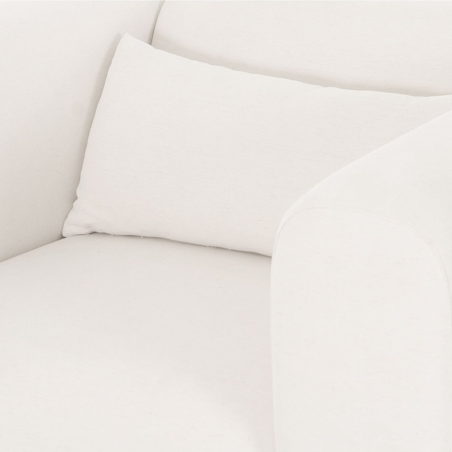 Tarra - Chenille Armchair - Cream