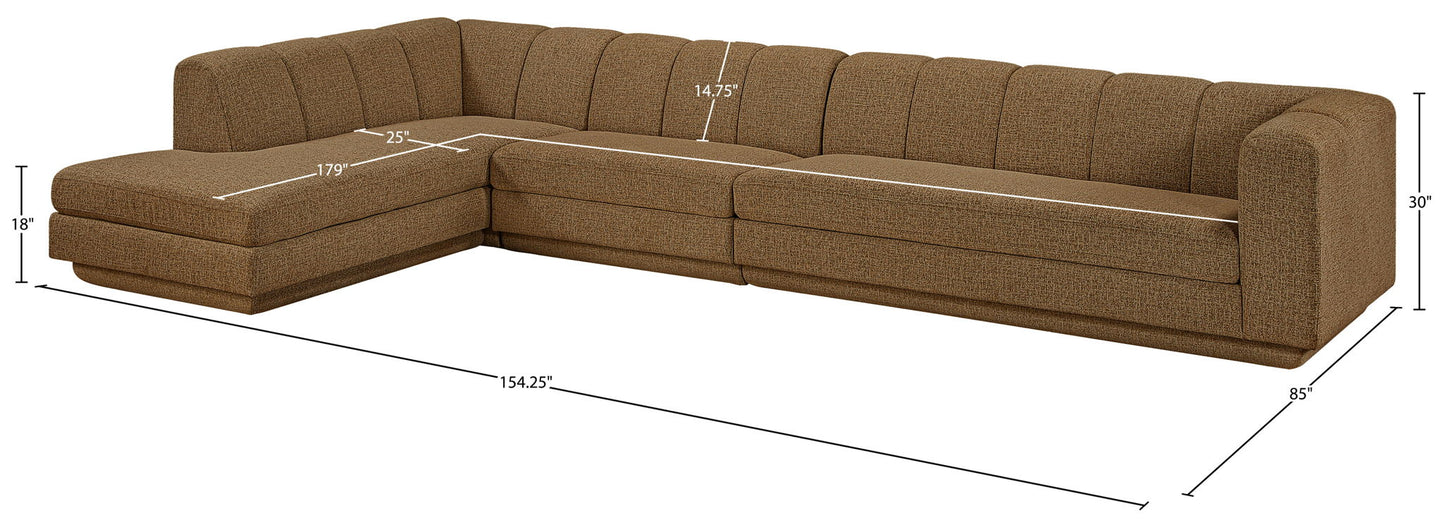 Modari - Sectional - Brown