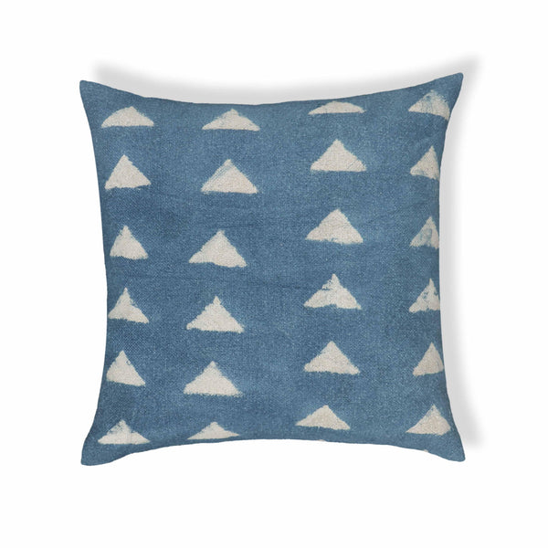Indigo - 20" Square Accent Pillow Cover - Indigo