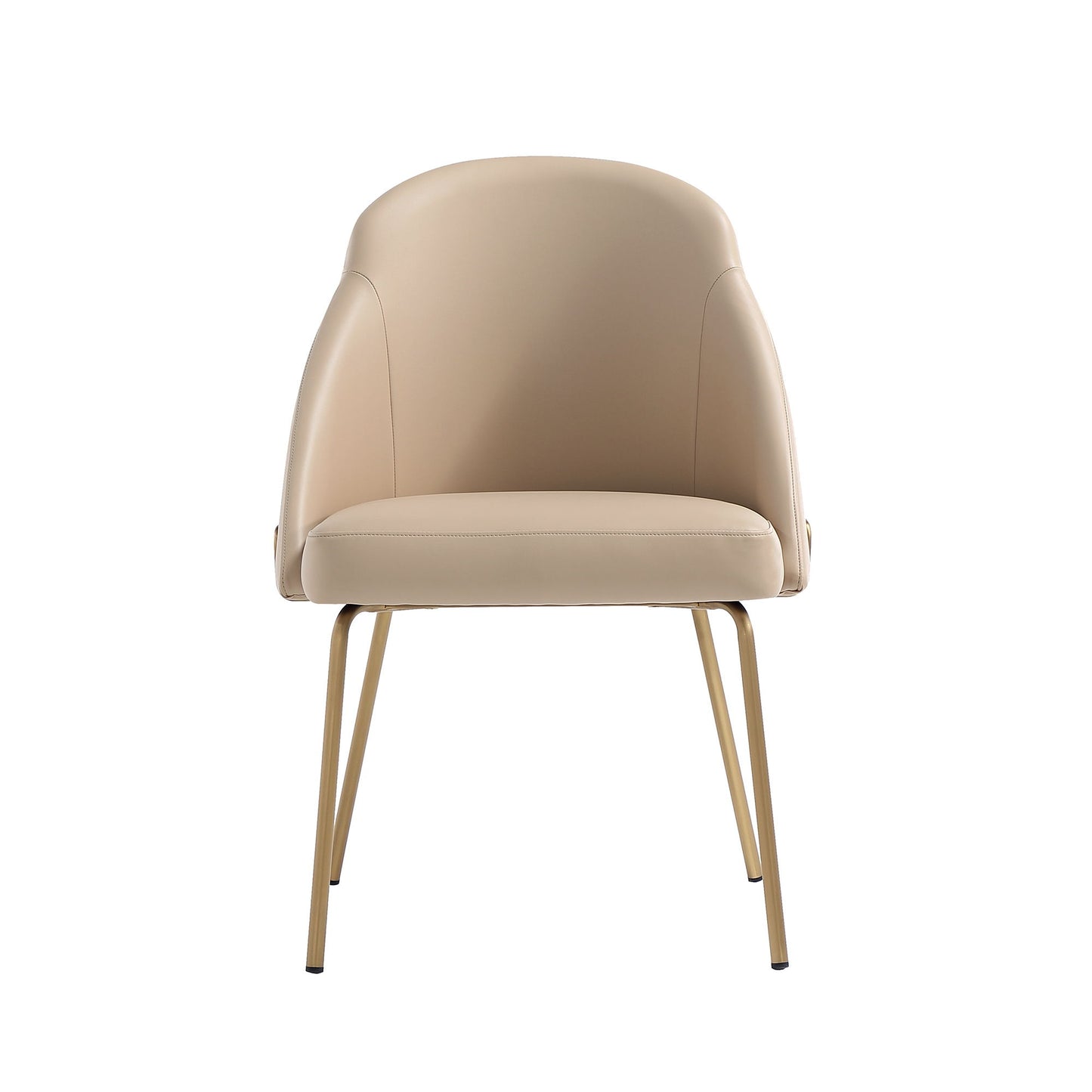 Manhattan Gracie - Dining Chair With Gold Legs