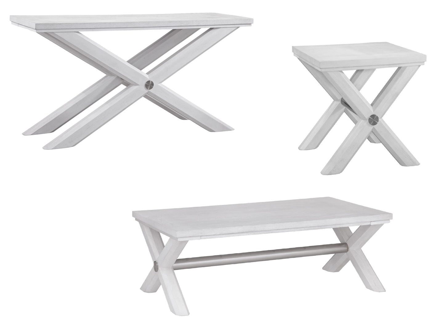 Nadine - Console Table - White