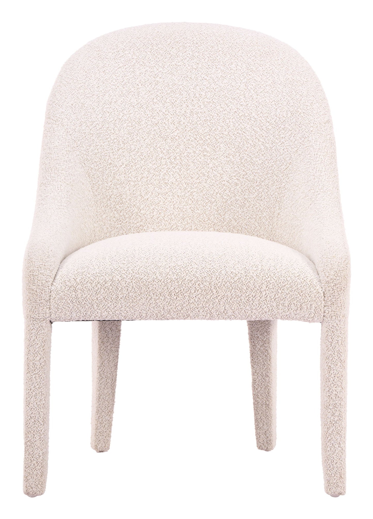 Domo - Dining Chair - White / Ivory