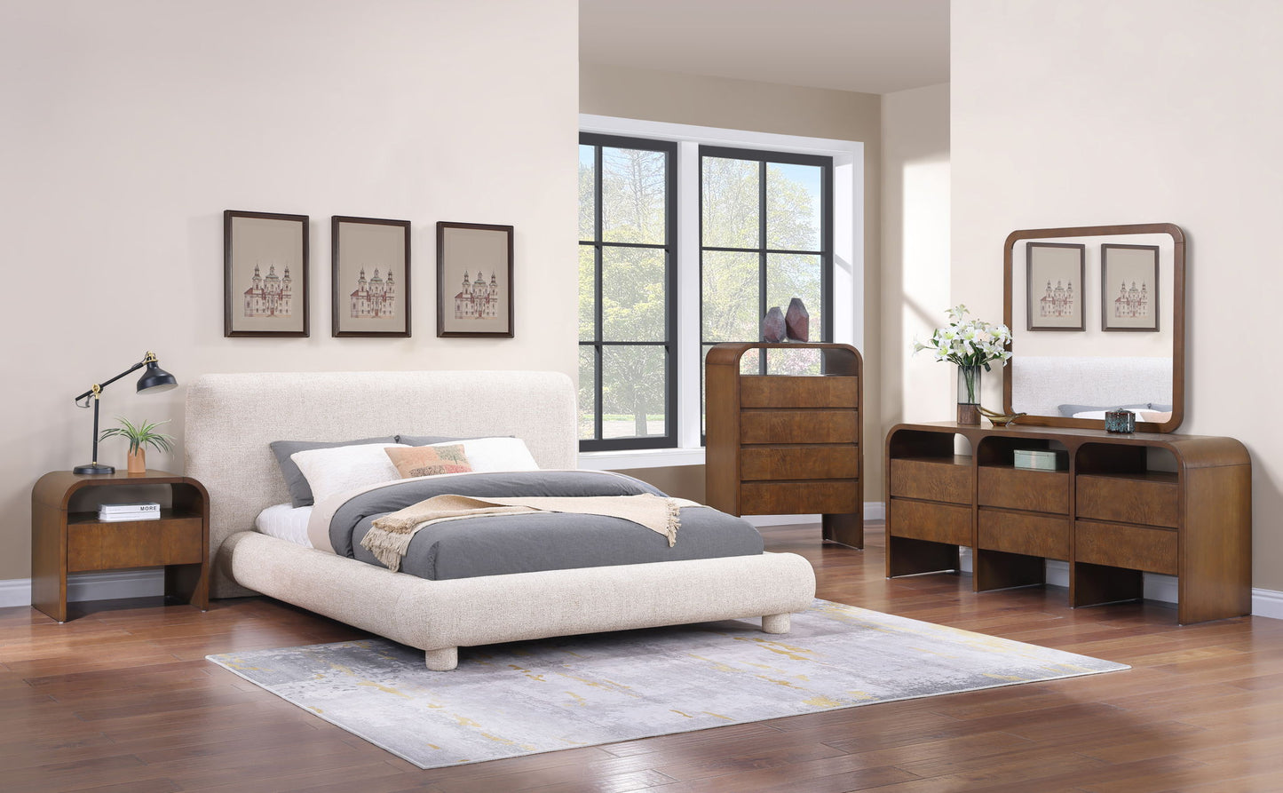 Giada - Solid Wood And Veneer Mirror