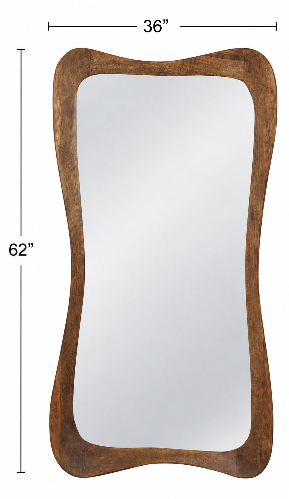Penelope - Wall Mirror - Brown