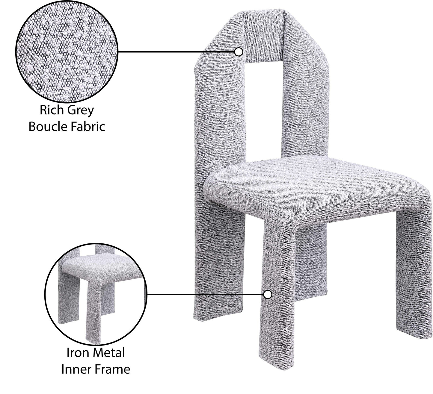 Bennett - Boucle Dining Chair (Set of 2)
