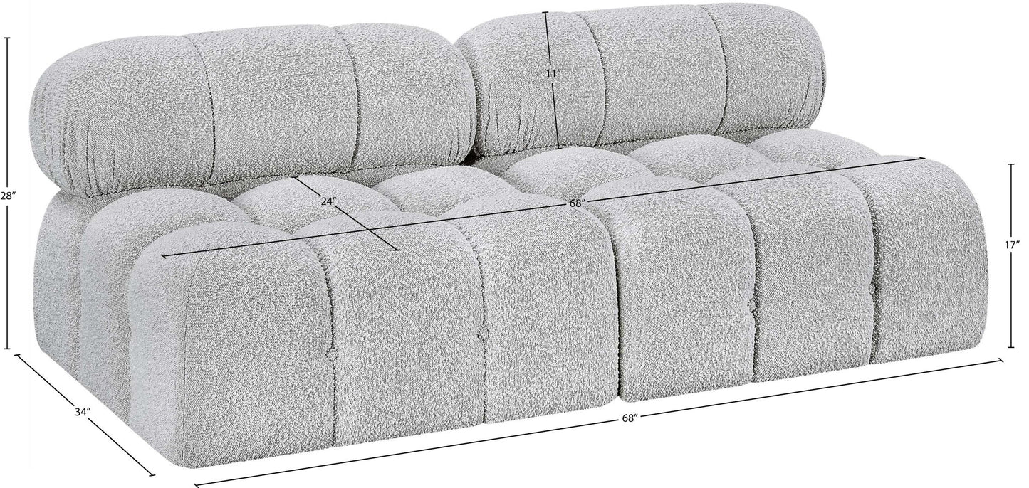 Ames - 2 Seat Modular Armless Sofa