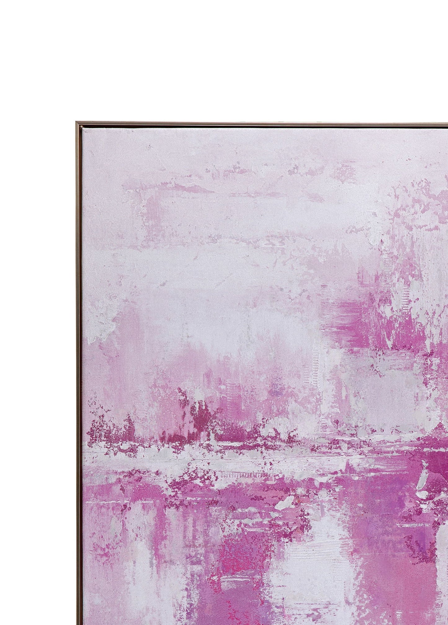 Settled Canvas Art - Pink