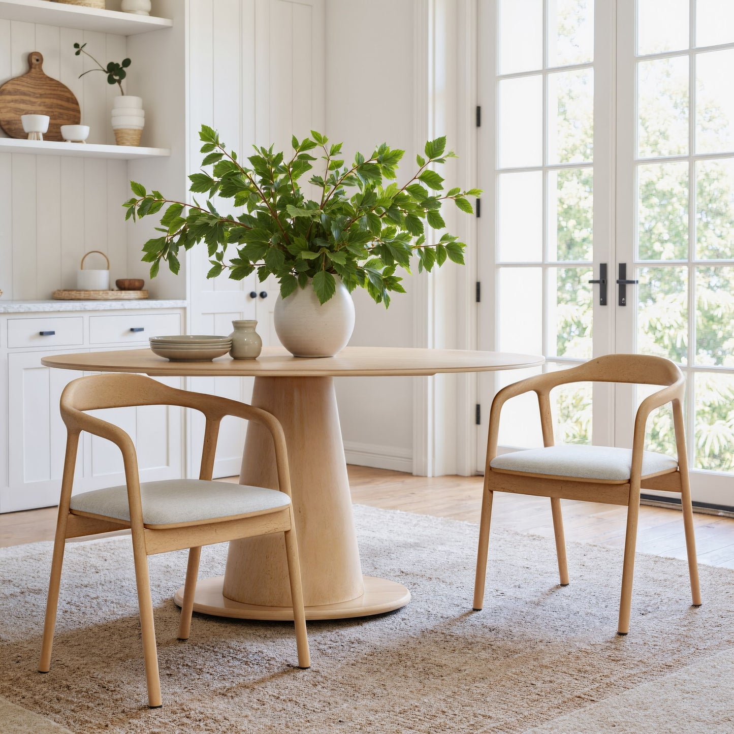 Hosoi - Dining Chair - Beige