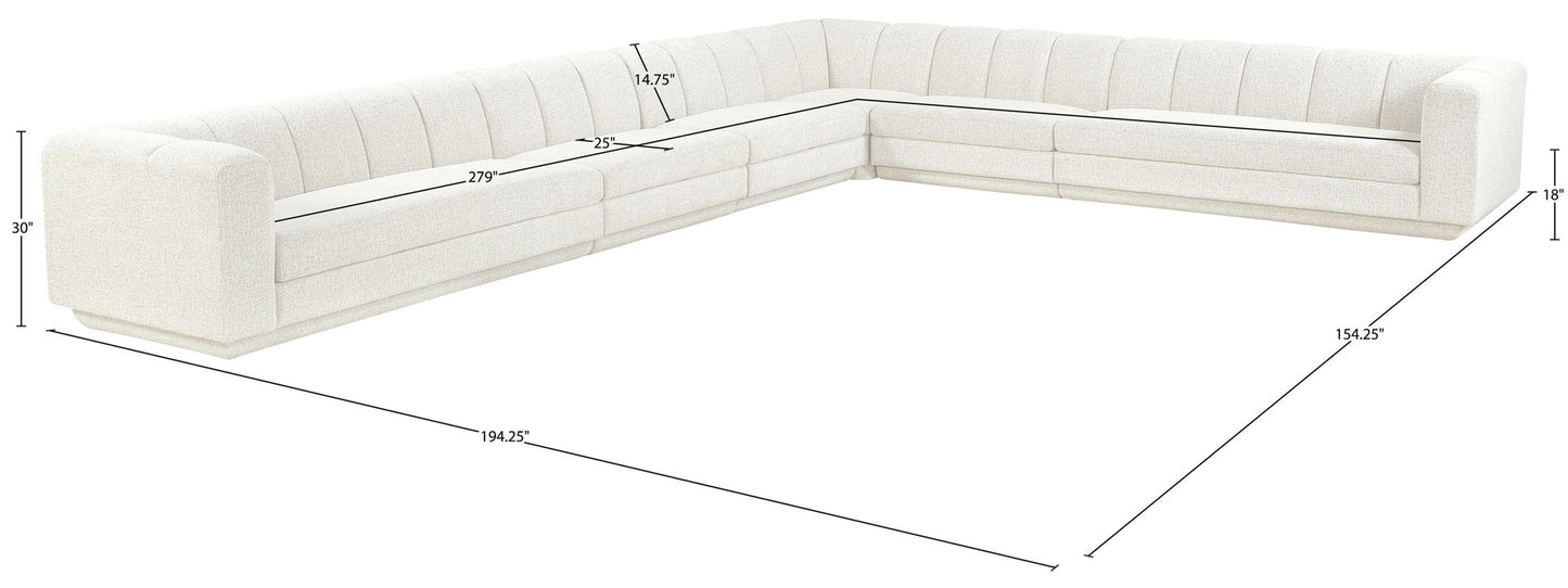 Modari - Sectional - Cream
