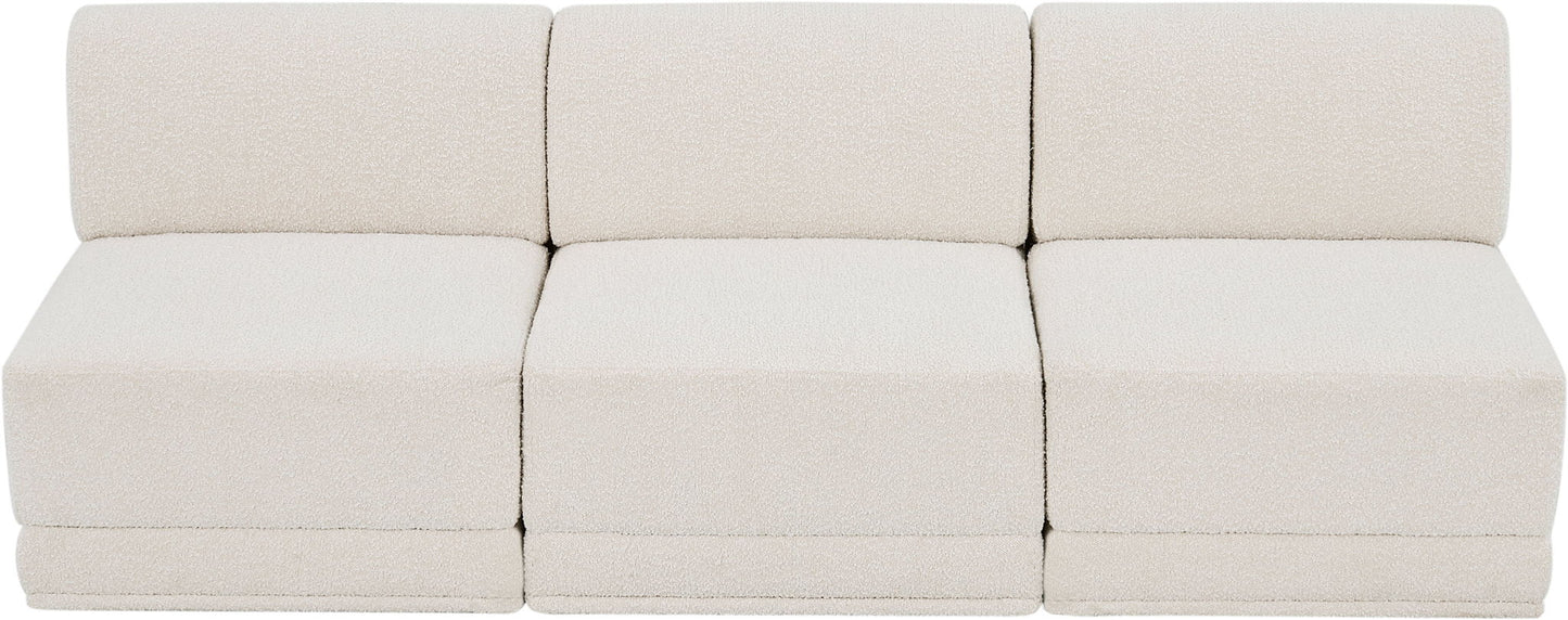 Ollie - 3 Seat Armless Modular Sofa